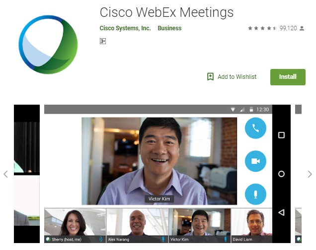 webex teams download for pc
